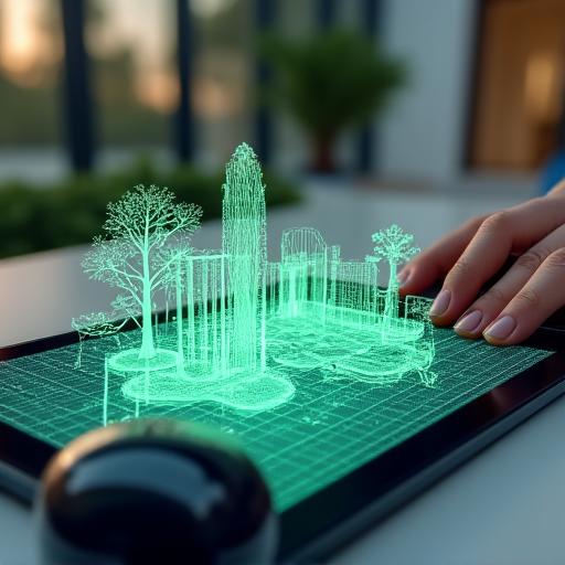 Tecnología de diseño 3D en paisajismo